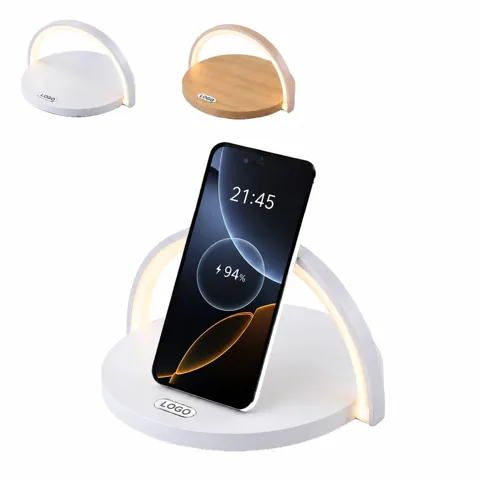 Adjustable Desk Lamp with Wireless Charging Base 1